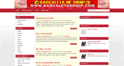 Desktop Screenshot of barcaletashqip.com